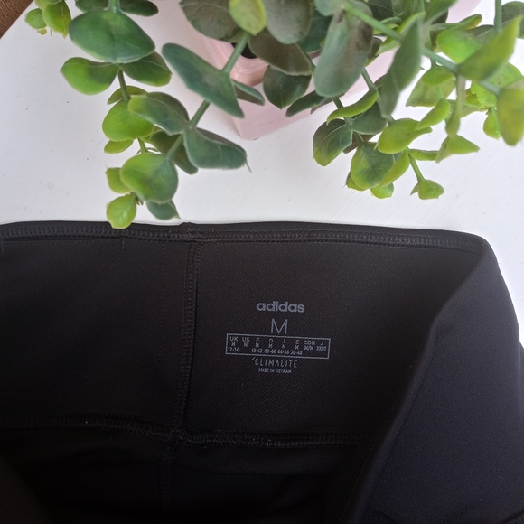 Adidas Performance 3/4 Sports Trousers Black Med - Picture 7 of 7
